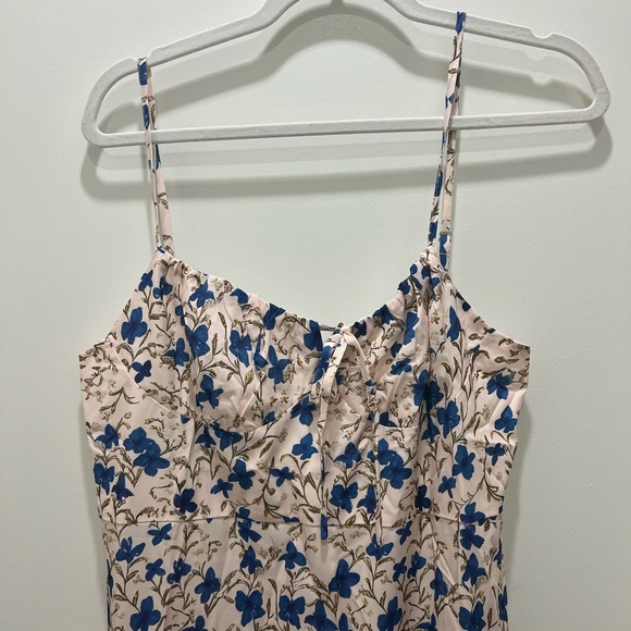 Commense Floral Irregular Hem Maxi Dress, Large - Picture 5 of 7